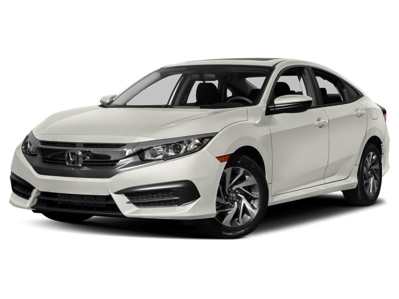 2017 Honda Civic EX (CVT) White Orchid Pearl  Shot 4