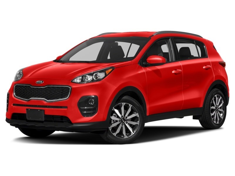 2018 Kia Sportage EX AWD Scarlet Red  Shot 13