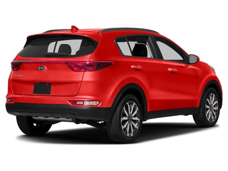 2018 Kia Sportage EX AWD Scarlet Red  Shot 14