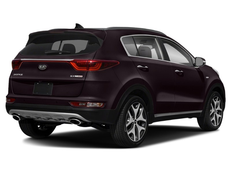 2018 Kia Sportage SX Turbo w/Black Black Cherry  Shot 2