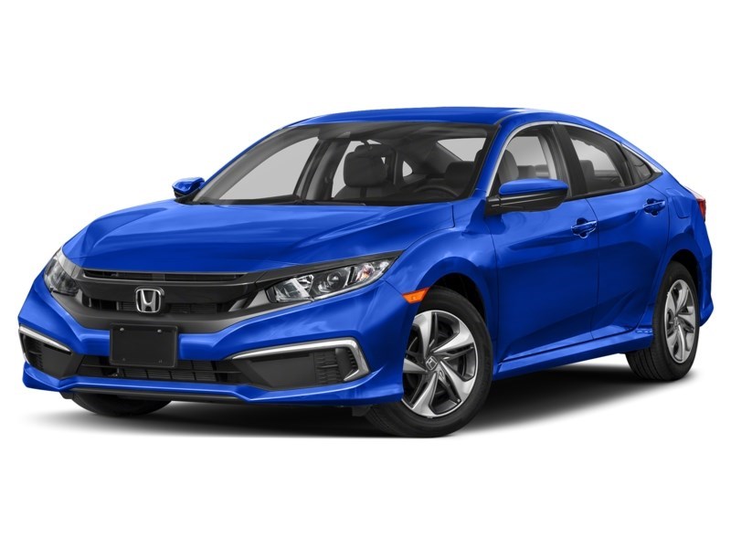 2019 Honda Civic LX (CVT) Aegean Blue Metallic  Shot 1