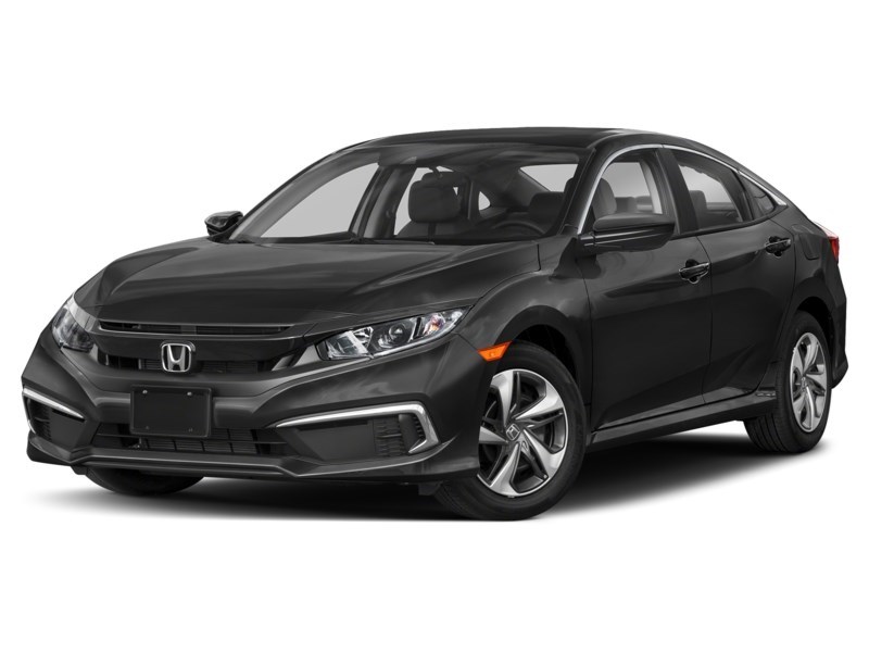 2020 Honda Civic LX CVT Crystal Black Pearl  Shot 1