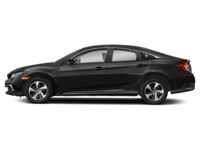 2020 Honda Civic LX CVT Crystal Black Pearl  Shot 3
