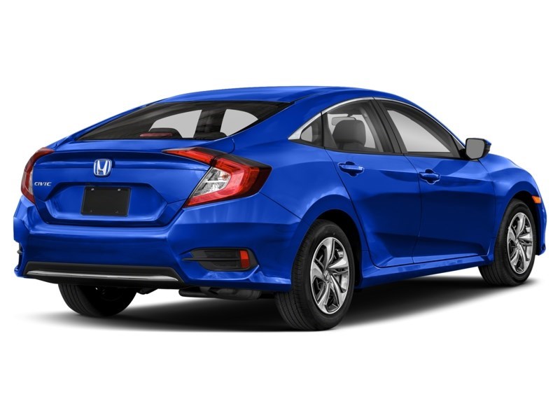 2019 Honda Civic LX (CVT) Aegean Blue Metallic  Shot 2