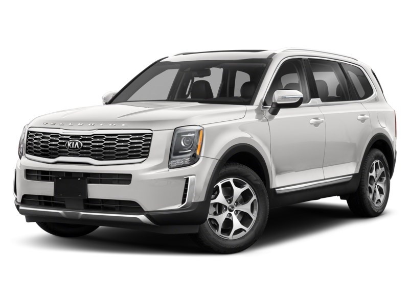2021 Kia Telluride EX AWD Glacial White Pearl  Shot 7