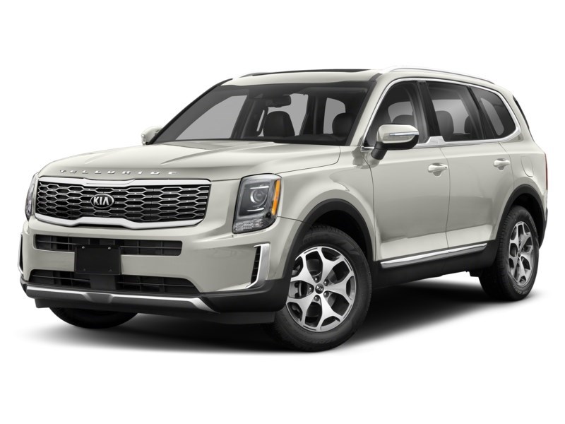 2021 Kia Telluride EX AWD Snow White Pearl  Shot 1