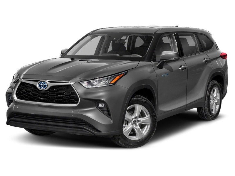 2022 Toyota Highlander Hybrid LE Magnetic Grey Metallic  Shot 7