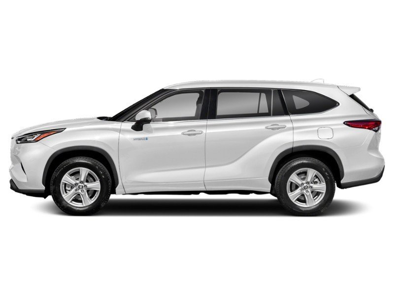 2022 Toyota Highlander Hybrid LE Wind Chill Pearl  Shot 10