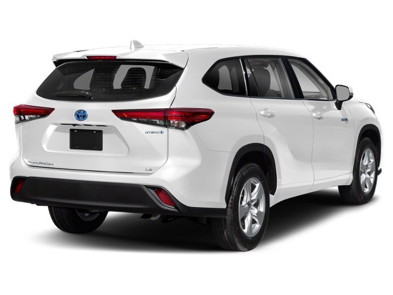 2022 Toyota Highlander Hybrid LE Wind Chill Pearl  Shot 9