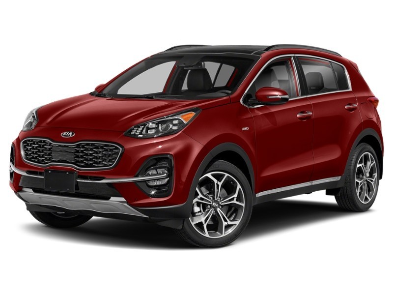 2021 Kia Sportage SX Scarlet Red  Shot 1