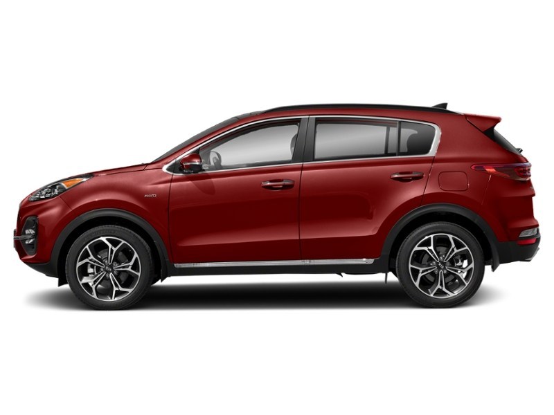 2021 Kia Sportage SX Scarlet Red  Shot 3