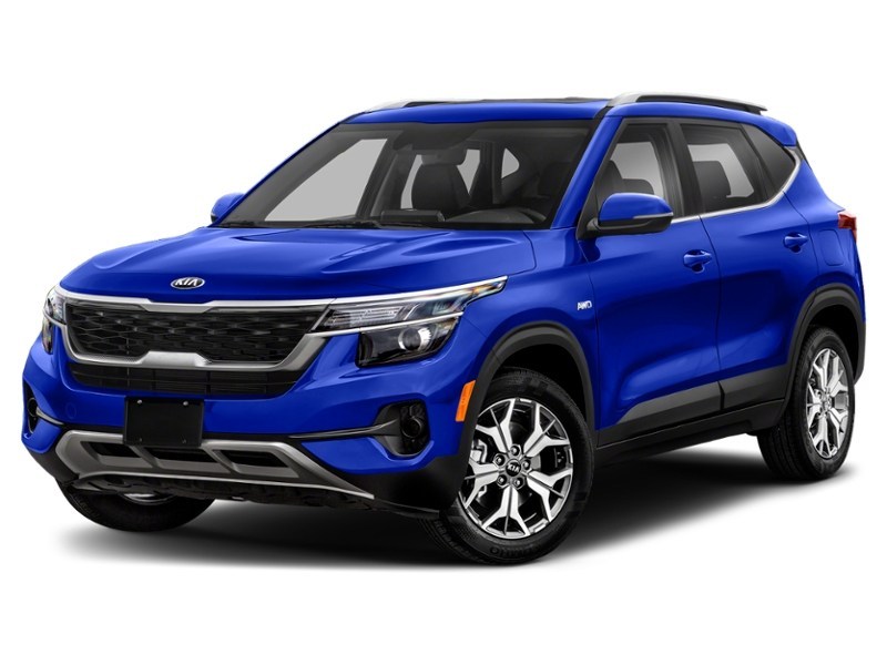 2021 Kia Seltos EX Premium Neptune Blue  Shot 13
