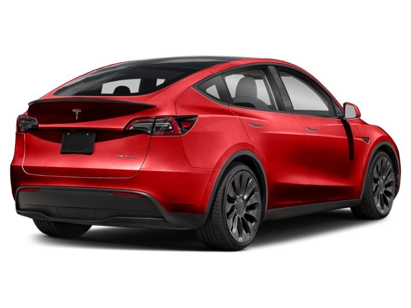 2020 Tesla Model Y Long Range Red Multi-Coat  Shot 2