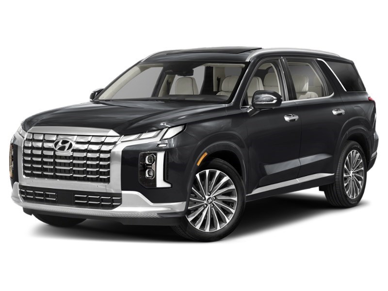 2024 Hyundai Palisade Ultimate Calligraphy w/Beige Interior Abyss Black  Shot 4