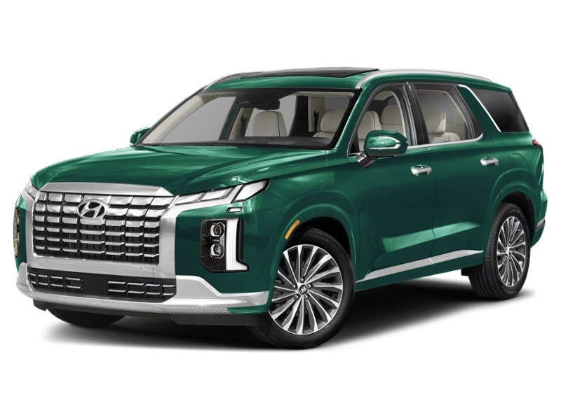 2024 Hyundai Palisade Ultimate Calligraphy w/Beige Interior Robust Emerald  Shot 10