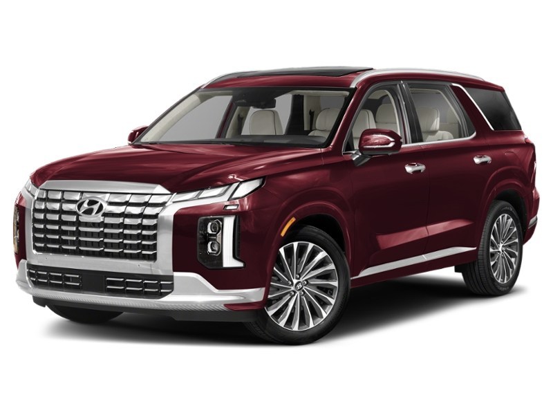 2024 Hyundai Palisade Ultimate Calligraphy w/Beige Interior Sierra Burgundy  Shot 16