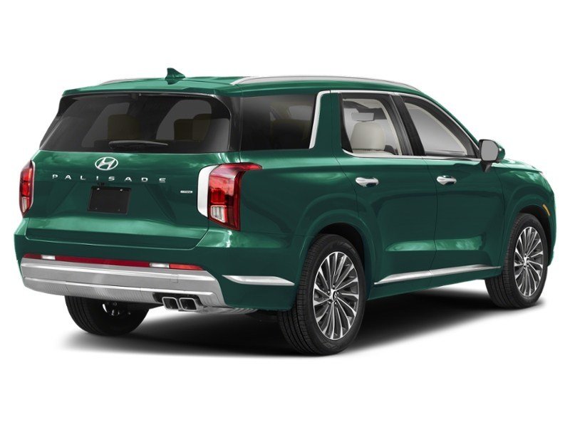 2024 Hyundai Palisade Ultimate Calligraphy w/Beige Interior Robust Emerald  Shot 8