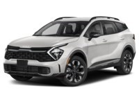 2025 Kia Sportage X-Line Limited AWD w/Green Interior Snow White Pearl  Shot 1