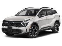 2025 Kia Sportage X-Line Limited AWD w/Green Interior Snow White Pearl  Shot 1