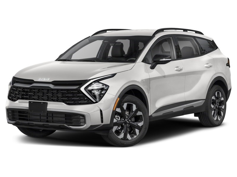 2025 Kia Sportage X-Line Limited AWD w/Green Interior Snow White Pearl  Shot 1