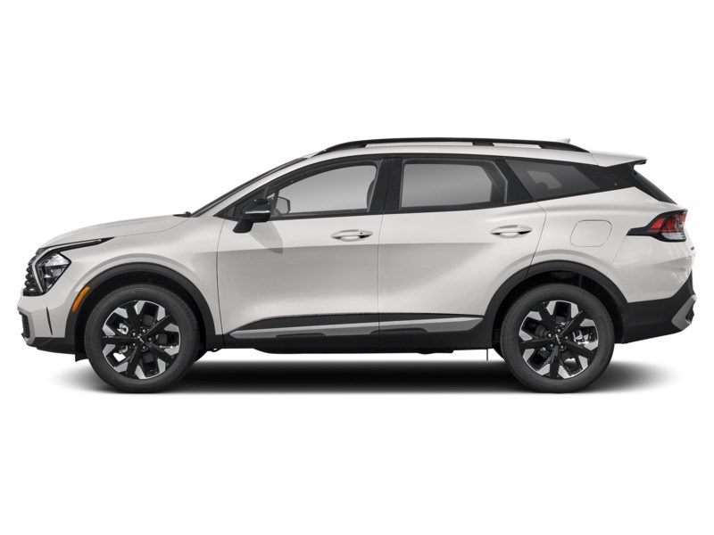 2025 Kia Sportage X-Line Limited AWD w/Green Interior Snow White Pearl  Shot 3