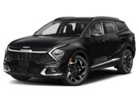 2023 Kia Sportage EX Premium AWD w/Red Interior Fusion Black  Shot 1