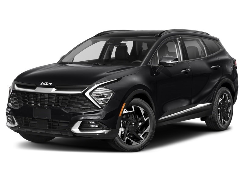 2023 Kia Sportage EX Premium AWD w/Red Interior Fusion Black  Shot 4