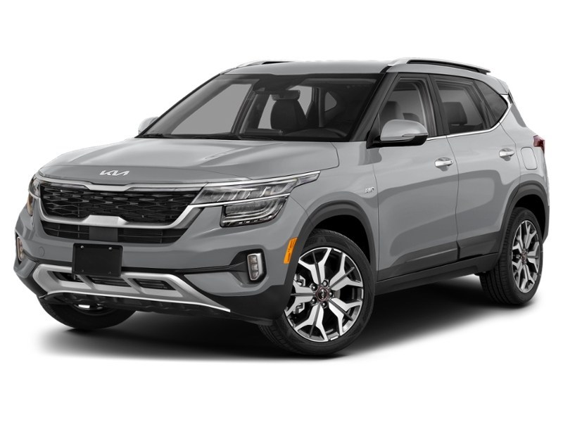 2022 Kia Seltos SX Turbo w/Black Interor Steel Grey  Shot 32