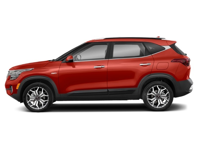 2022 Kia Seltos SX Turbo w/Black Interor Lunar Orange  Shot 3