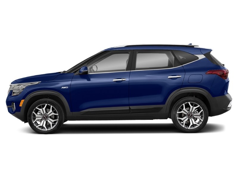 2022 Kia Seltos SX Turbo w/Black Interor Dark Ocean Blue  Shot 27