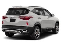 2022 Kia Seltos SX Turbo w/Black Interor Snow White Pearl  Shot 34