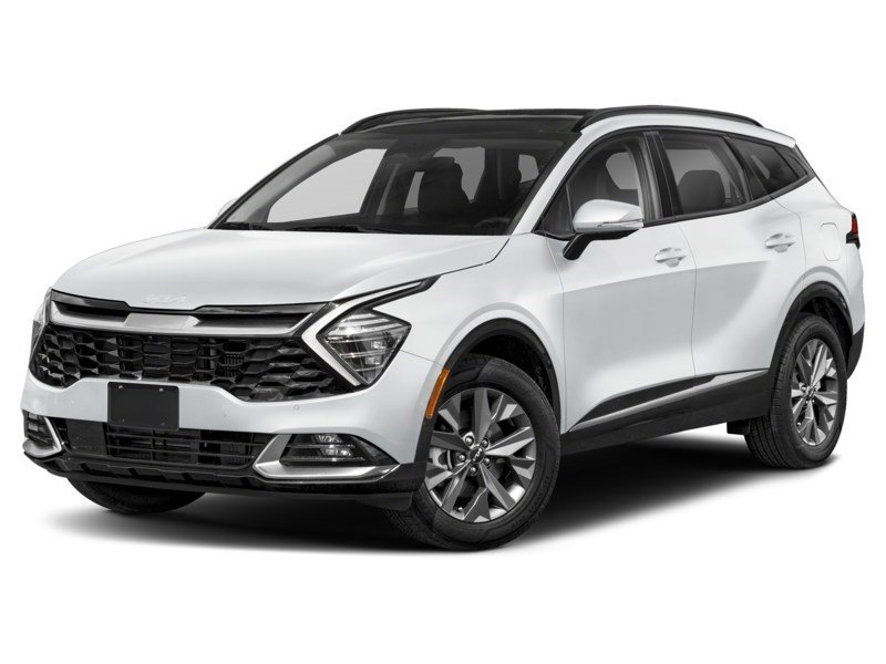 2023 Kia Sportage HEV SX w/Black Interior Snow White Pearl  Shot 4