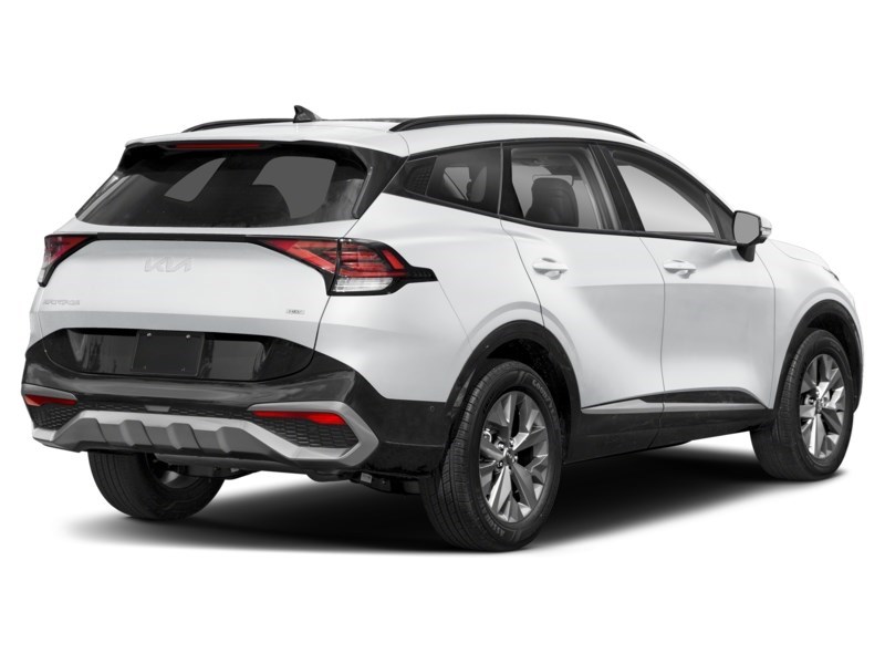 2023 Kia Sportage HEV SX w/Black Interior Snow White Pearl  Shot 2