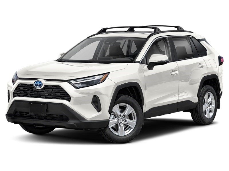 2023 Toyota RAV4 Hybrid XLE Super White  Shot 1
