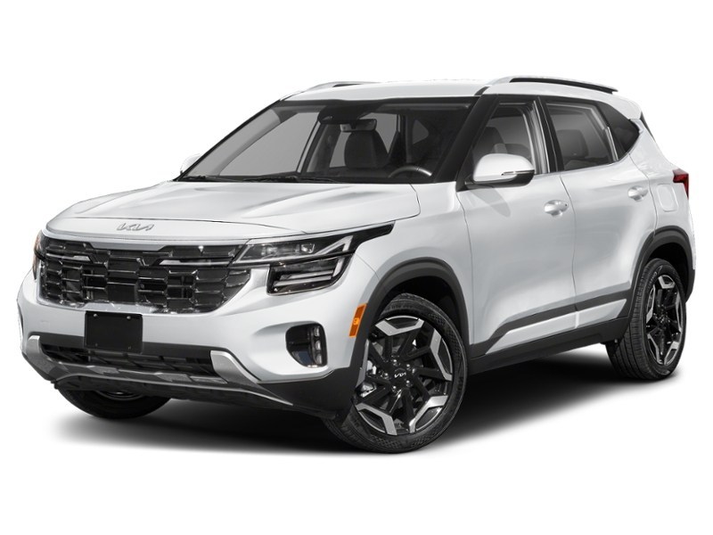 2026 Kia Seltos SX w/Black Interior Snow White Pearl  Shot 4