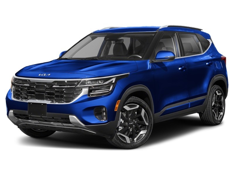 2026 Kia Seltos SX w/Black Interior Dark Ocean Blue  Shot 7