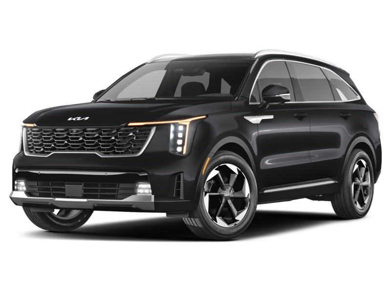 2025 Kia Sorento PHEV SX AWD Aurora Black Pearl  Shot 5