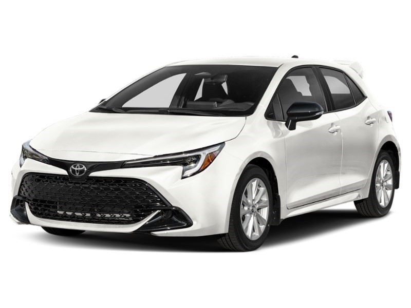 2026 Toyota Corolla Hatchback Base White  Shot 4