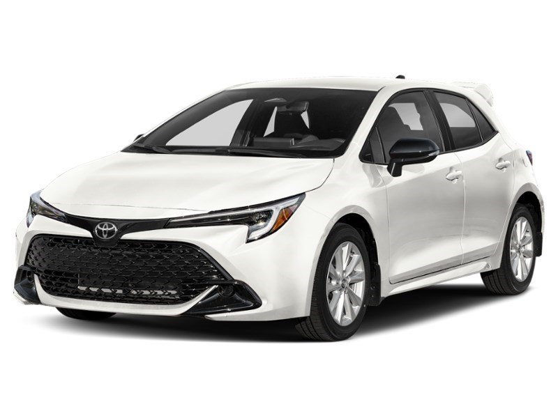 2026 Toyota Corolla Hatchback Base White  Shot 1